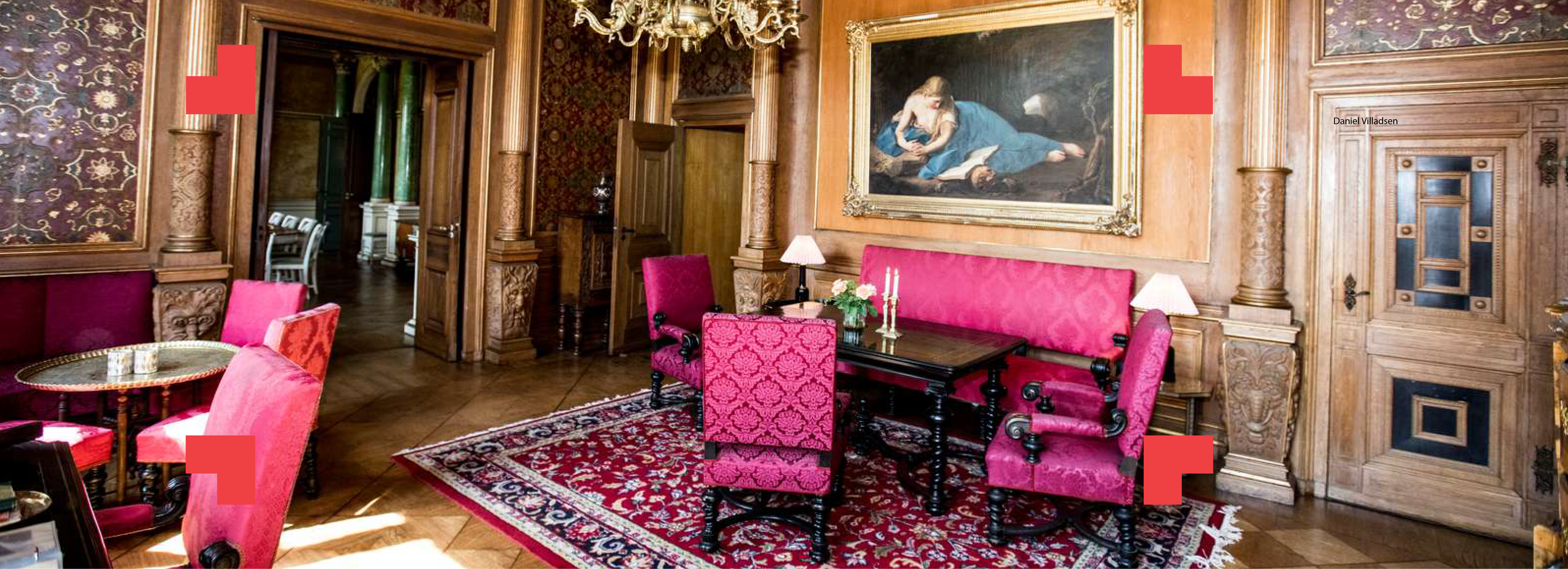 Elegant gammeldags interiør 